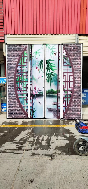 無紡布折疊門